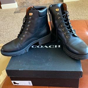 Coach Lorimer Combat boot